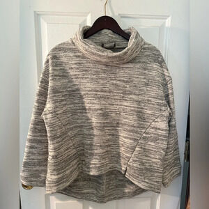 ANTHROPOLOGIE Saturday Sunday Sweater Women S Turtleneck Drop Shoulder High Low